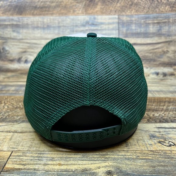 Blatz Beer Mens Trucker Hat Green Snapback Milwaukee Wisconsin Defunct Pabst Cap - Picture 5 of 8